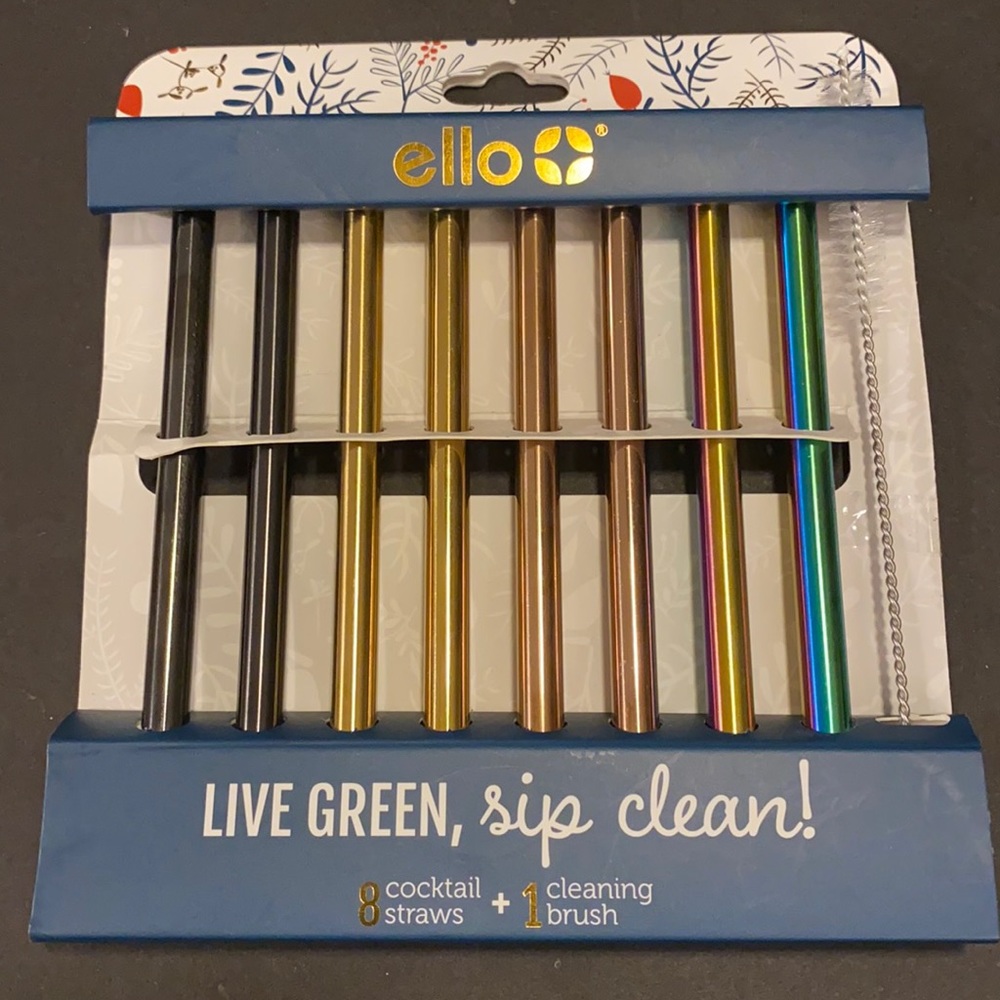 Ellie cocktail straws